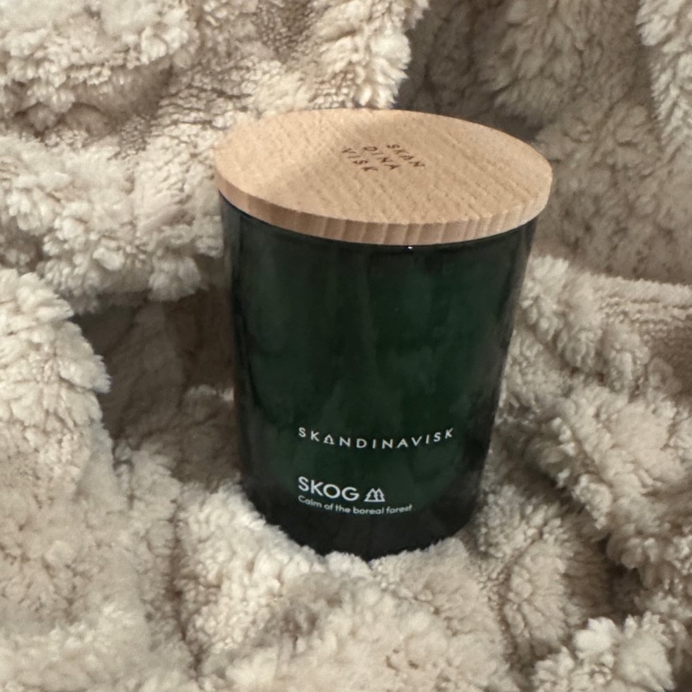 Skandinavisk Skog Green Candle